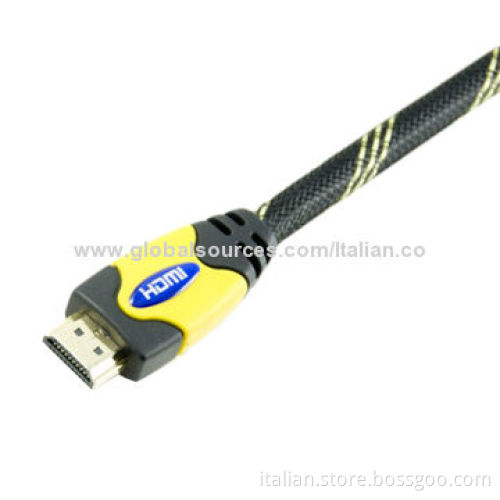 Dual-colour HDMI to HDMI cable, 2.0 high-speed version